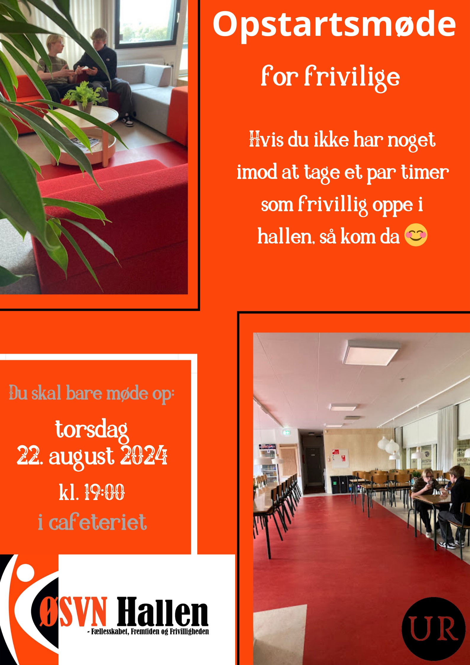 Opstartsmøde for frivillige ØSVN Café, opdateret maj 2024
